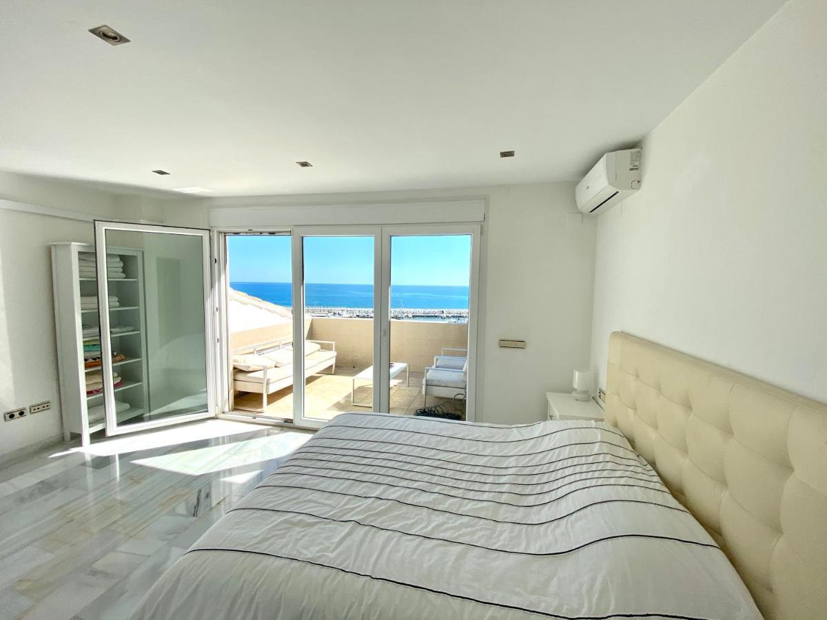 마르베야 Luxury Puerto Banus Penthouse With Parking & Wi-Fi 아파트 외부 사진
